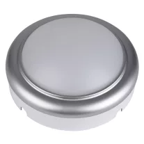 LED hajólámpa kerek 8W 4000K ezüst keret