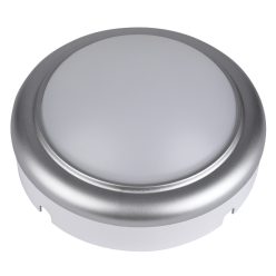 LED hajólámpa kerek 8W 4000K ezüst keret