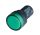 LED-es jelzőlámpa, zöld 24V AC/DC, d=22mm