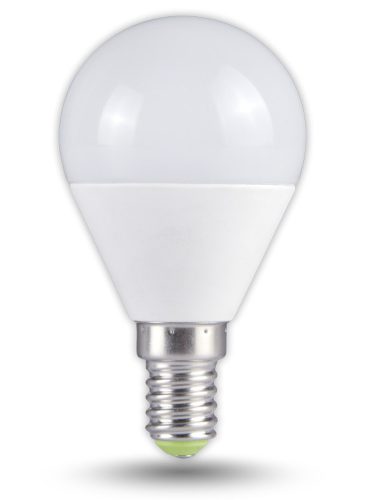 LED lámpa E14 (5W/250°) Gömb természetes fehér