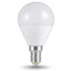 LED lámpa E14 (7W/250°) Gömb meleg fehér