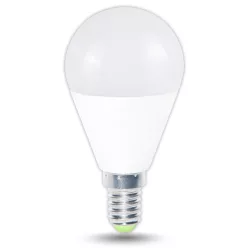 LED lámpa E14 (8W/250°) Gömb természetes fehér
