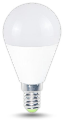 LED lámpa E14 (8W/250°) Gömb természetes fehér