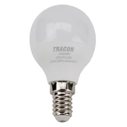   Gömb burájú LED fényforrás SAMSUNG chippel E14, 5W, 3000K