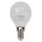 Gömb burájú LED fényforrás SAMSUNG chippel E14, 5W, 3000K
