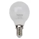 Gömb burájú LED fényforrás SAMSUNG chippel E14, 5W, 3000K