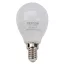 Gömb burájú LED fényforrás SAMSUNG chippel E14, 8W, 4000K