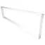 Szerelőkeret mély LED panelek falon kívüli szereléséhez 300x1200x65mm