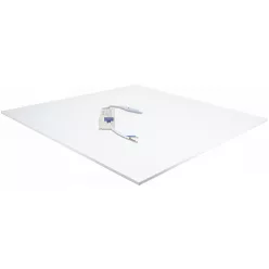   Háttérvilágítású mély panel 230VAC, 50Hz, 48W, 3900lm, 4000K, IP40, 595×595mm, EEI=G