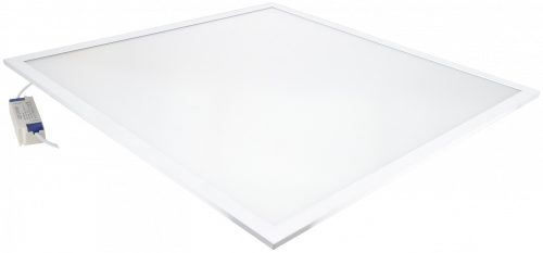 LED panel, négyzet, fehér 230VAC, 50Hz, 40W, 3300lm, 2700K, IP40, 595×595mm, EEI=G