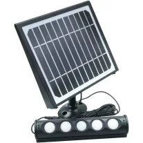   Napelemes LED spot fényvető mozgásérzékelővel 8W, 4000 K, 700 lm, IP65, 3,7 V 4000 mAh