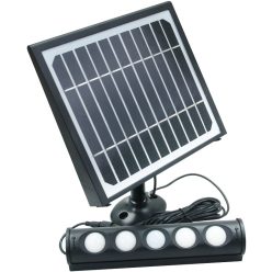   Napelemes LED spot fényvető mozgásérzékelővel 8W, 4000 K, 700 lm, IP65, 3,7 V 4000 mAh