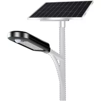   Napelemes utcalámpa állítható napelemmel 40 W, 4000 K, 5200 lm, IP65, 12,8 V 15000 mAh LiFePO4