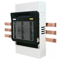   Biztosítós szakaszolókapcsoló, gyűjtősínre, felső kábelbev. 500/690V AC, 220/400V DC, max.250A, 3P, 1, 60mm