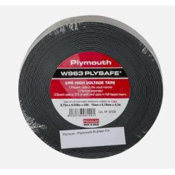 PLYMOUTH W963 69kV-os Szigetelőszalag Fekete 9m
