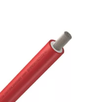 Szolár kábel H1Z2Z2-K 0.6/1KV 1X6.00MM2 piros