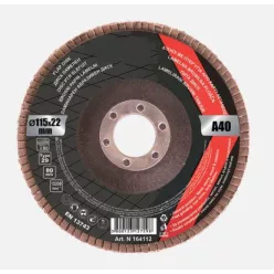 Lamellás csiszolókorong 80-as, fém, fa és kő D=125mm