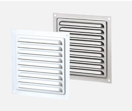 Fém Ventilátor Rács 200x200