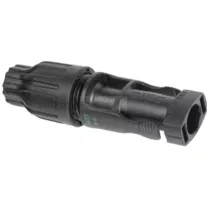   MC4 napelem gyorscsatlakozó apa 45A 4-6 mm2 1500VDC IP68 szerszám nélkül szerelhető