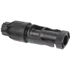   MC4 napelem gyorscsatlakozó apa 45A 4-6 mm2 1500VDC IP68 szerszám nélkül szerelhető