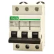 Kismegszakító, 3 pólus, C karakterisztika 13A, 4,5 kA