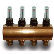   COMPUTHERM MF03 1"-os áramlásmérővel szerelt 8 leágazásos osztó