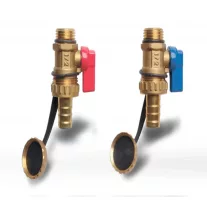   Computherm MF10 1/2”-os ürítőcsap (piros vagy kék nyitókarral)