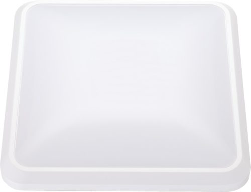 Mozgásérzékelős fali lámpatest, négyzetes forma 230 VAC, 12W, 850lm, 4500K, 10s-10m, 5-2000lx, 9m, EEI=F