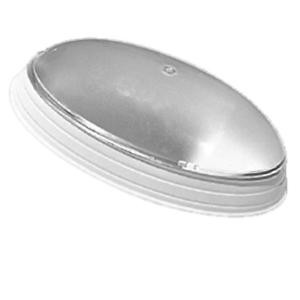 Mennyezeti oldalfali lámpatest ovális opál IP20