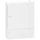 Schneider RESI9 MP Kiselosztó, teli ajtó, falon kívüli, 2x12 modul, PEN sín, komplett, fehér