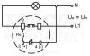 Mini jelzőlámpás nyomókapcsoló sárga 1×NO, 6V AC/DC