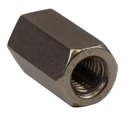 Menetes szál toldó, rozsdamentes, M10 M10