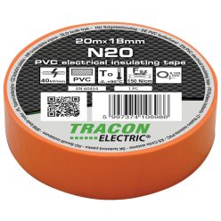 Szigetelőszalag, narancs 20m×18mm