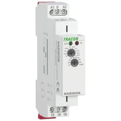 Időrelé, meghúzás késleltetés 0,1s-600s AC/DC 12-240V