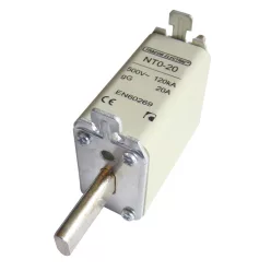 Késes biztosító 500V AC, 10A, 0, 120kA, gG