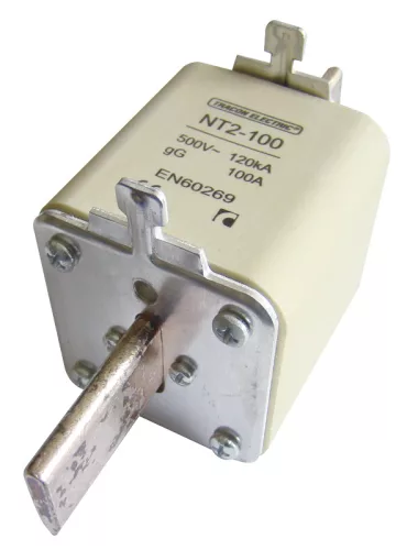 Késes biztosító 500V AC, 100A, 2, 120kA, gG