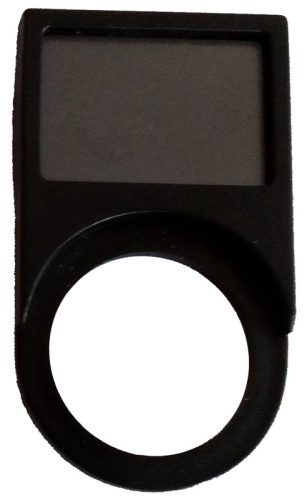 Felirati tábla (hátoldalról pattintható) 25×17mm; ABS