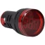 Feszültségmérő, LED jelzőfény,piros 24-500VAC, d=22mm