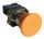 Gombafejű nyomógomb, fémalapra szerelt, sárga 1×NO, 3A/400V AC, IP42, d=40mm