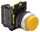 Kiálló nyomókapcsoló sárga IP42