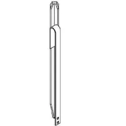 Keresztföldelő rúd szalagacél zászlóval 3m