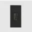 USB beköthető aljzat beépíthető fekete 2.0