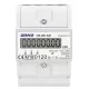 Digitális fogyasztásmérő 3 fázisú 80A, 230V/400V, IP51, LED, 800IMP/kWh 4 modul MID hiteles