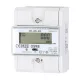 Digitális fogyasztásmérő 3 fázisú 80A, 230V/400V, IP51, LED, 1000IMP/kWh 4,3 modul MID hiteles