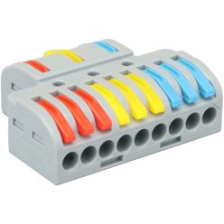   Többpólusú csavar nélküli vezetékösszekötő, nyitható 0,5-4mm2, 32A, 400VAC 3P