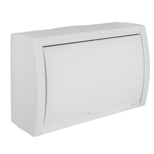 Lakáselosztó 18 modul IP40 falon kívüli Panasonic fehér ajtóval