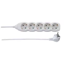 Hálózati elosztó 5h 1,5m 3x1mm2 vezeték
