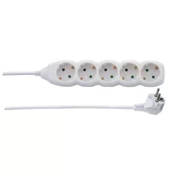 Hálózati elosztó 5h 1,5m 3x1mm2 vezeték