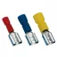 Szig.rátolh.csatl.h. hosszú fémrész 1,5mm2, 4,8×0,5mm, piros