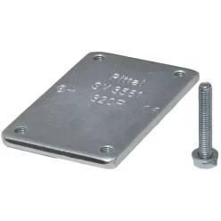 Leágazó modul, 34×10 mm-es lemezsínhez, 60mm-es sínre